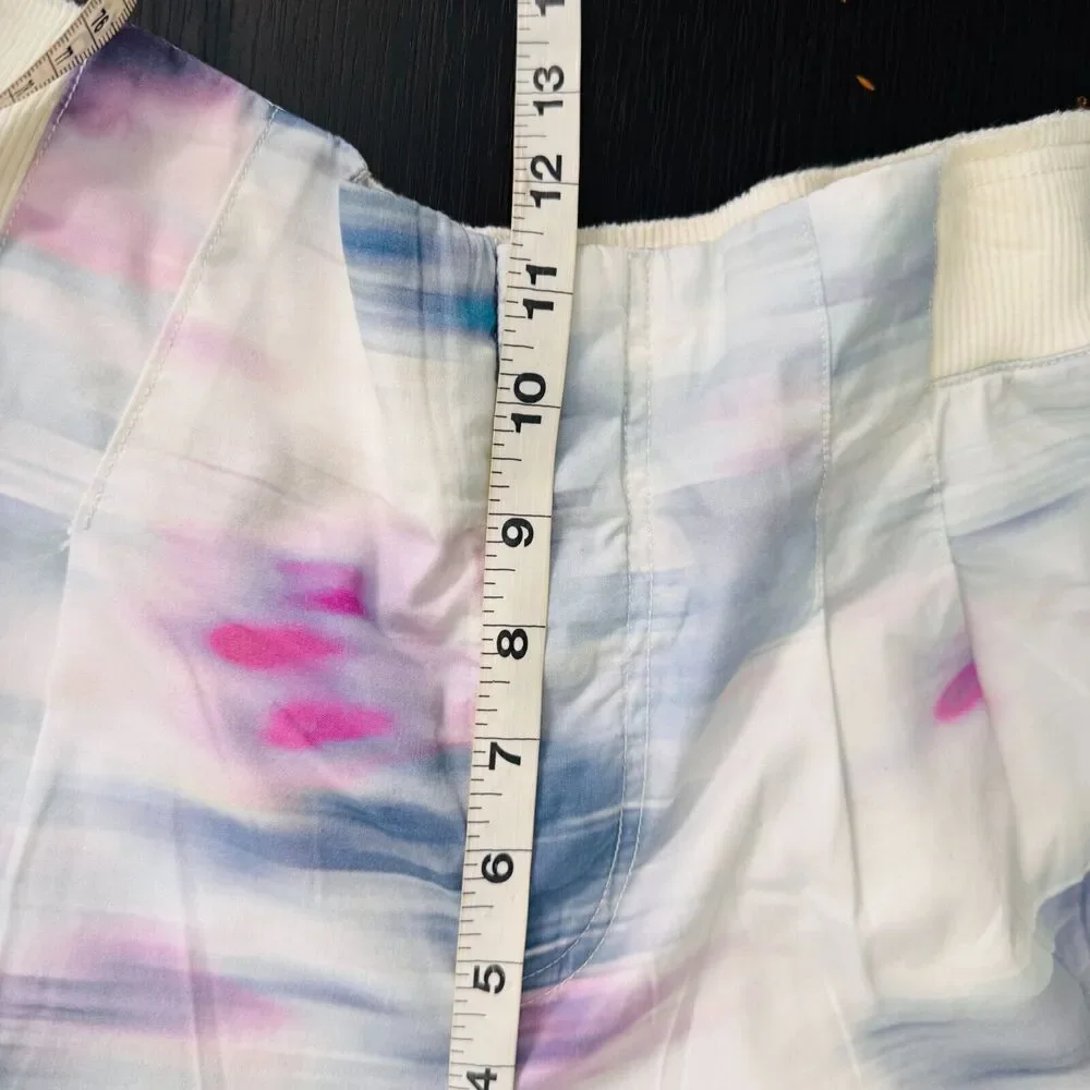 Free People Mesmerize Me Pants Womens Small Marble Cargo Boho FP Movement NEW - Picture 11 of 12